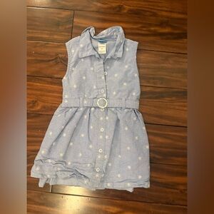 Draper James Light Blue Dress with White Star Accents
